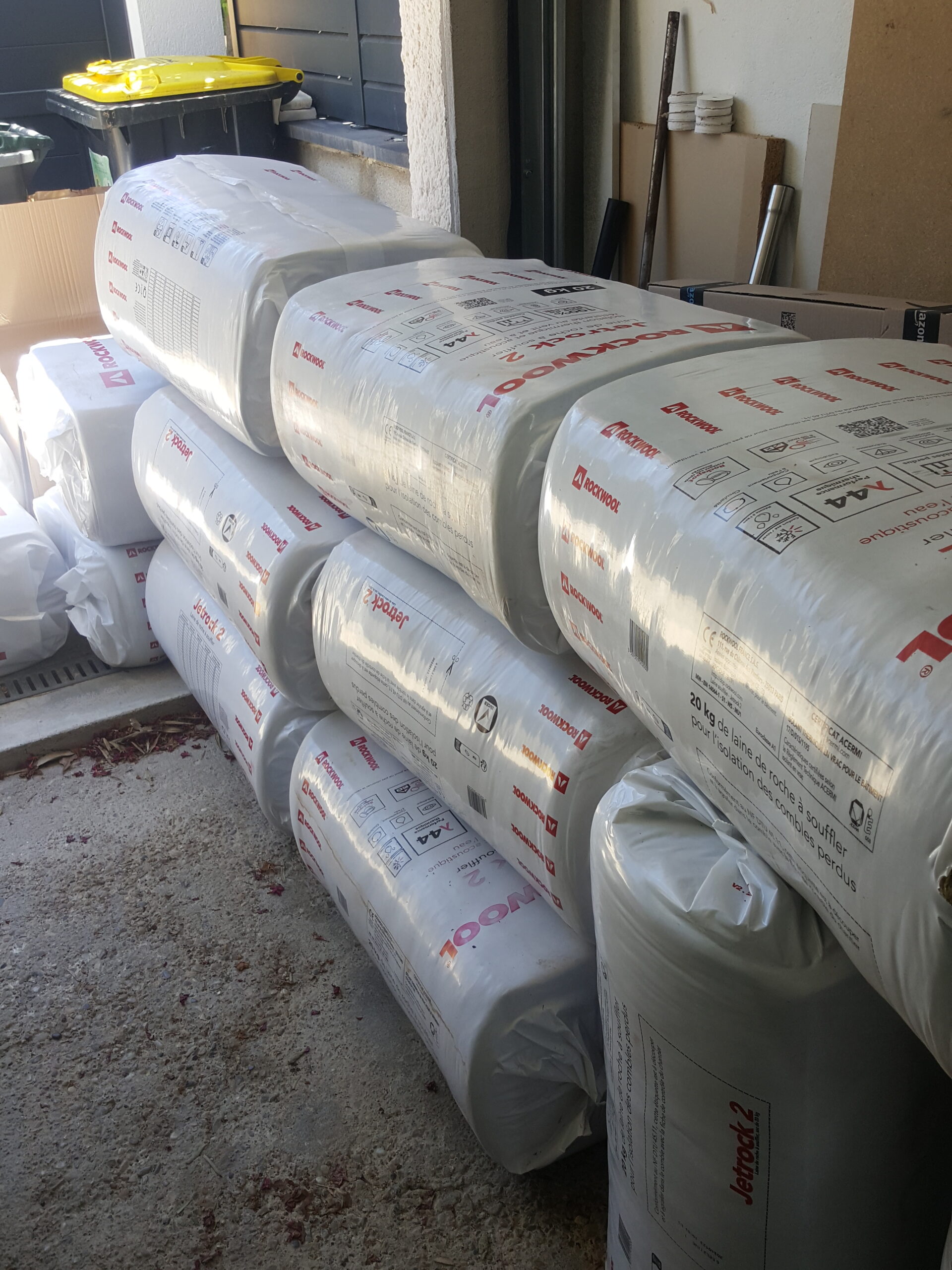 Isolation par soufflage